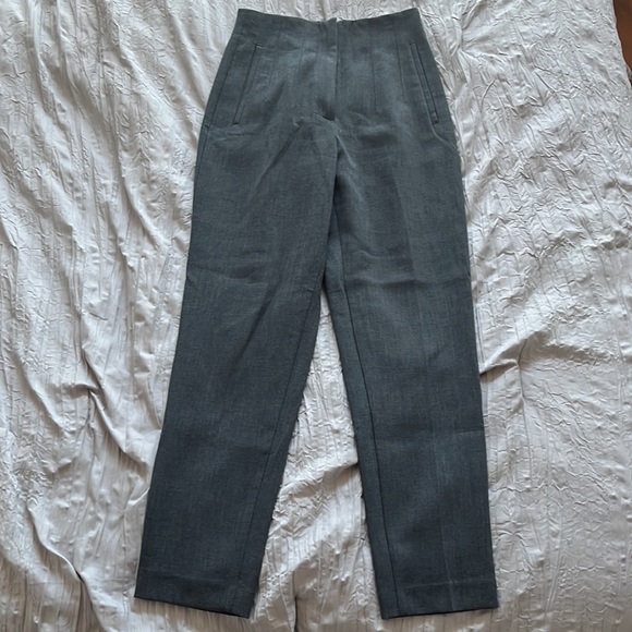 Zara Pants With High Waist | High Waisted Trousers - Picture 6 of 10